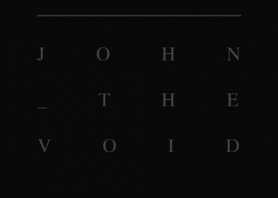 logo John, The Void